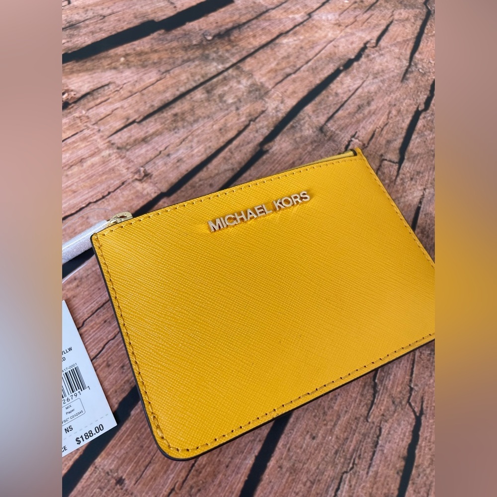 Michael Kors Jet Set Travel Coin purse/ Cardholder | NEW - Picture 7 of 10